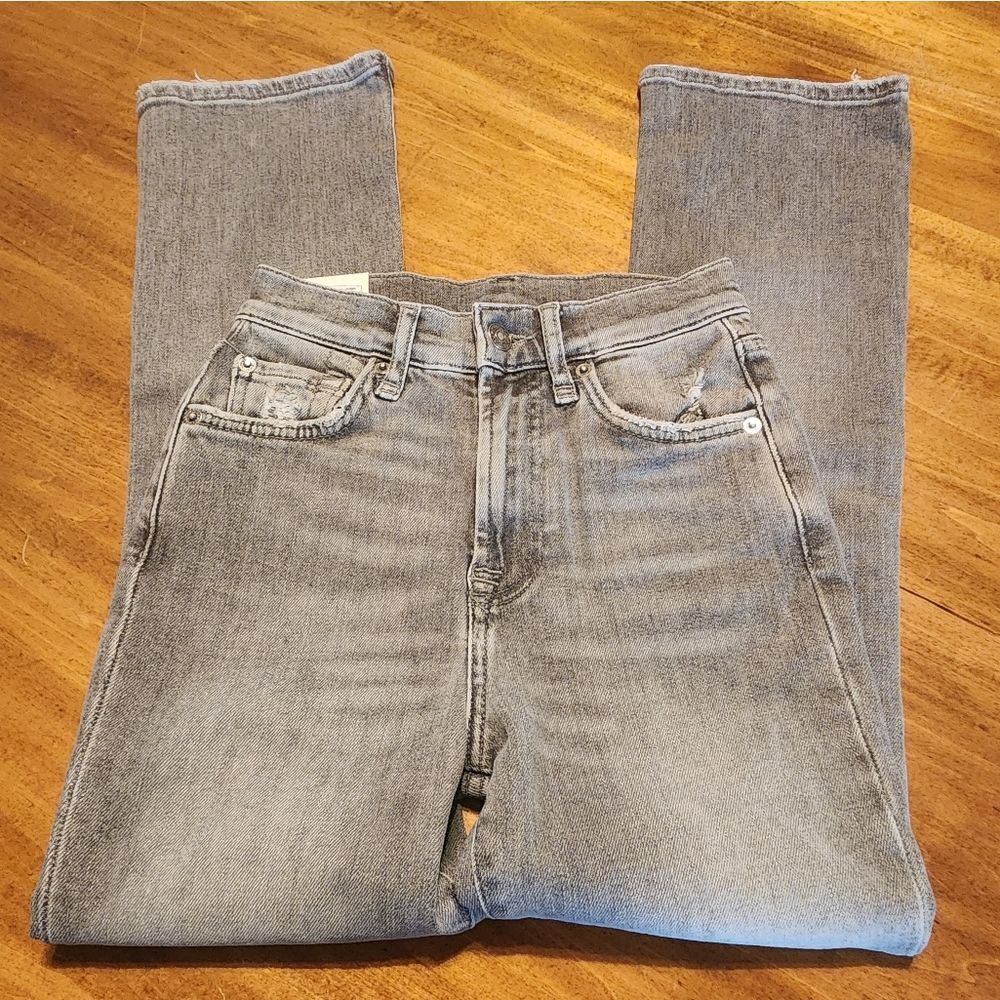 NEW Splendid High Waist Slim Kick Jeans Size 23